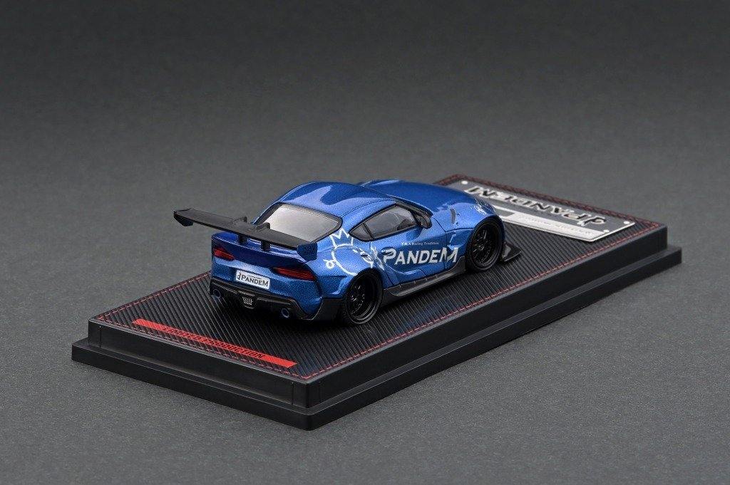 ignition model 1:64 Toyota Supra (A90) Pandem Blue Metallic