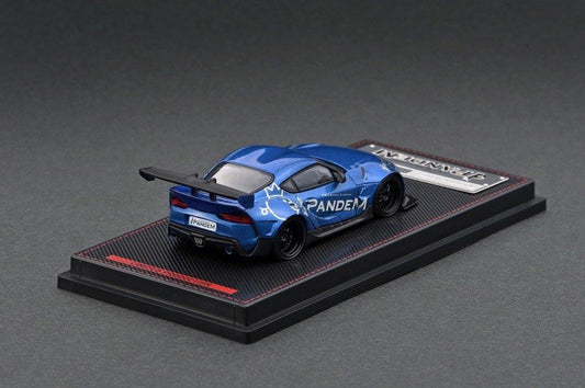 ignition model 1:64 Toyota Supra (A90) Pandem Blue Metallic