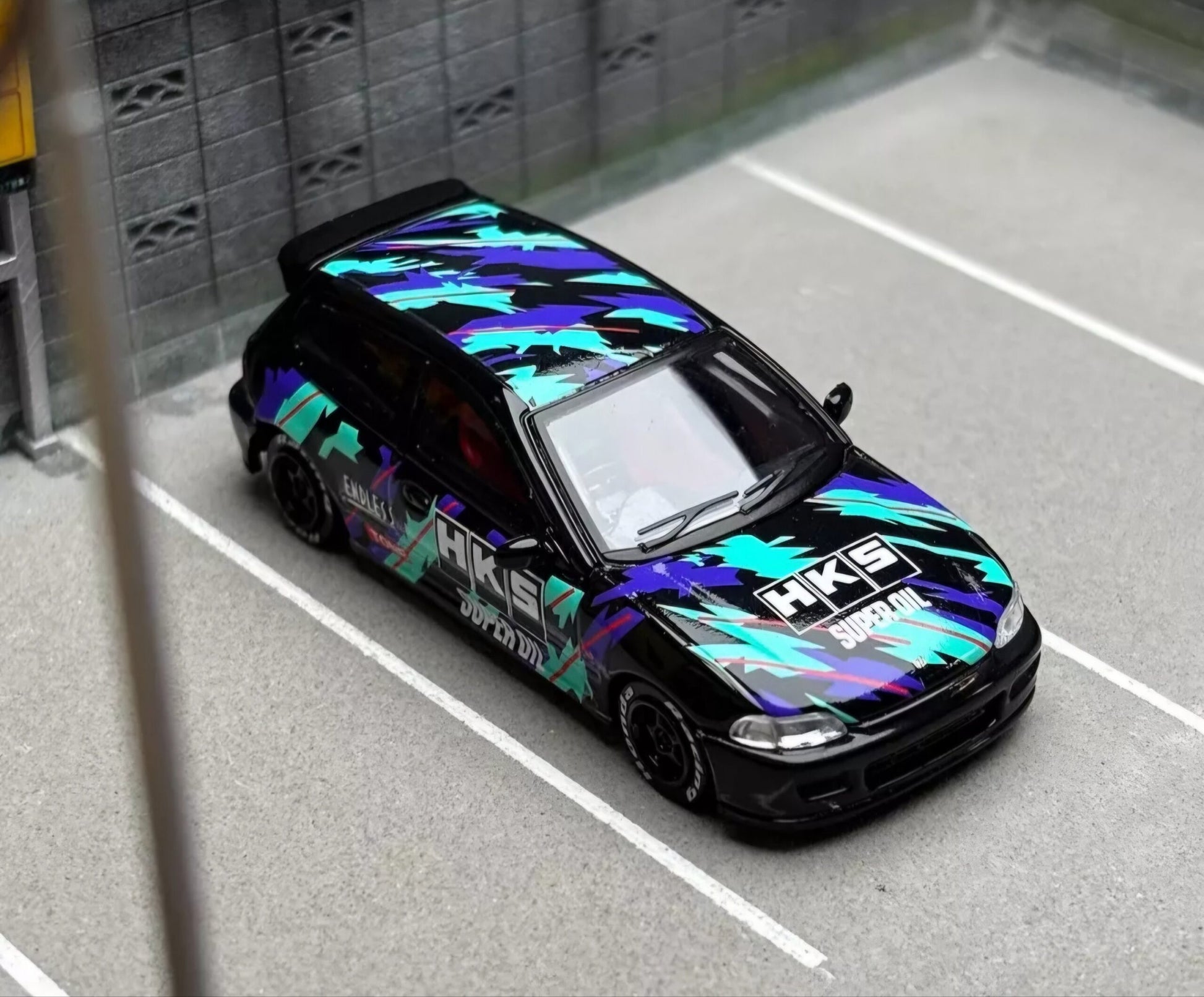 Street Weapon 1:64 EG6 Honda Civic HKS - AUSSIE diecast