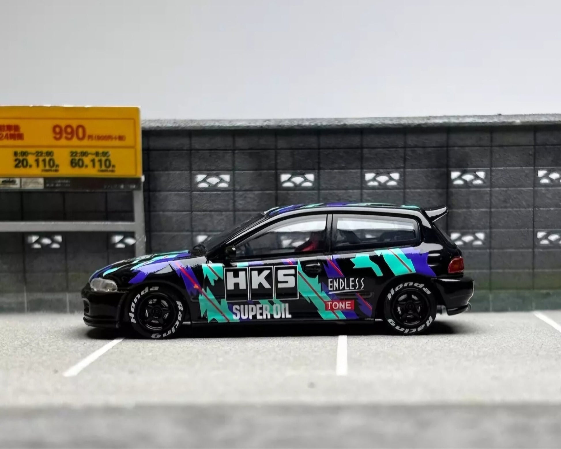 Street Weapon 1:64 EG6 Honda Civic HKS - AUSSIE diecast