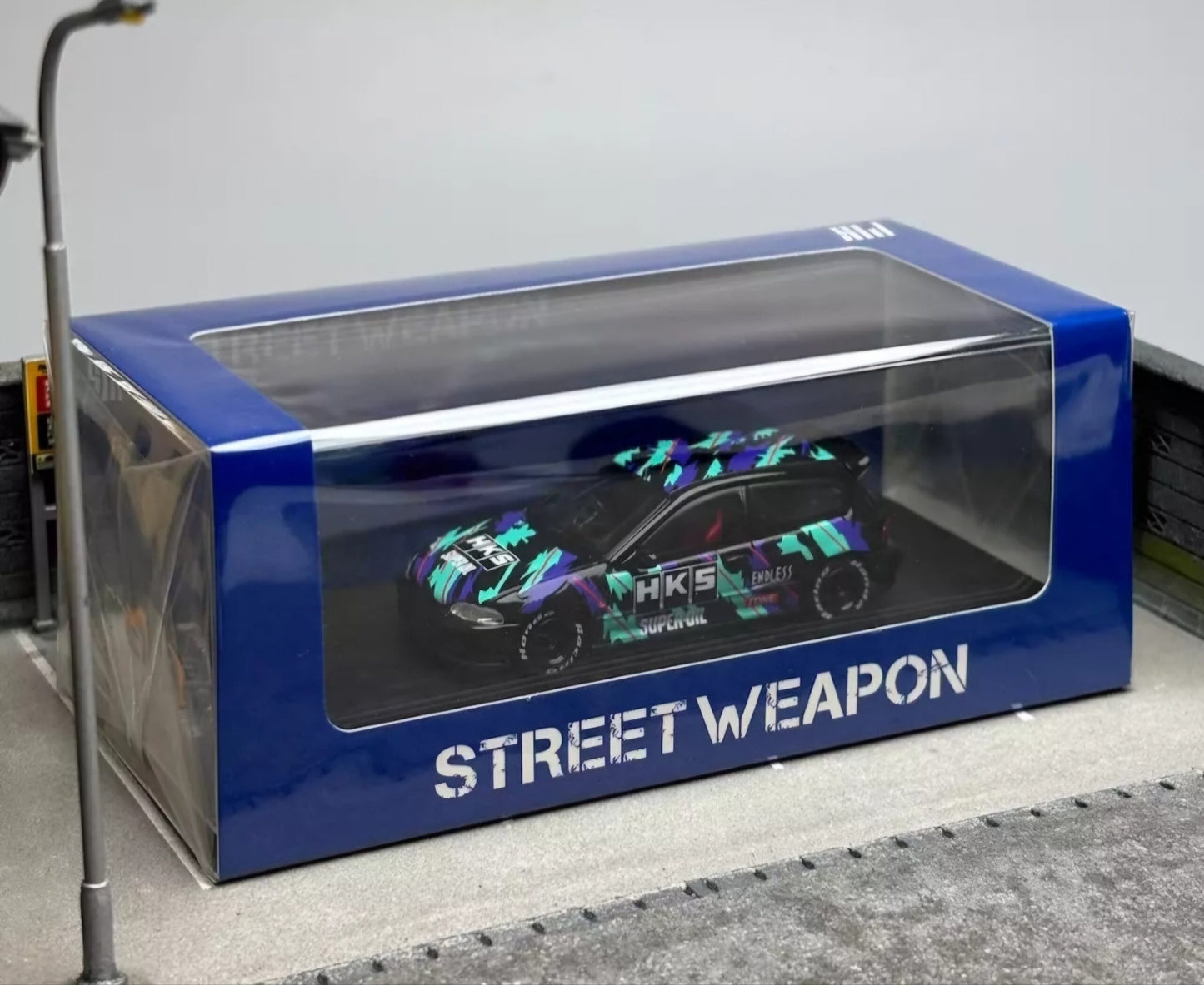 Street Weapon 1:64 EG6 Honda Civic HKS - AUSSIE diecast