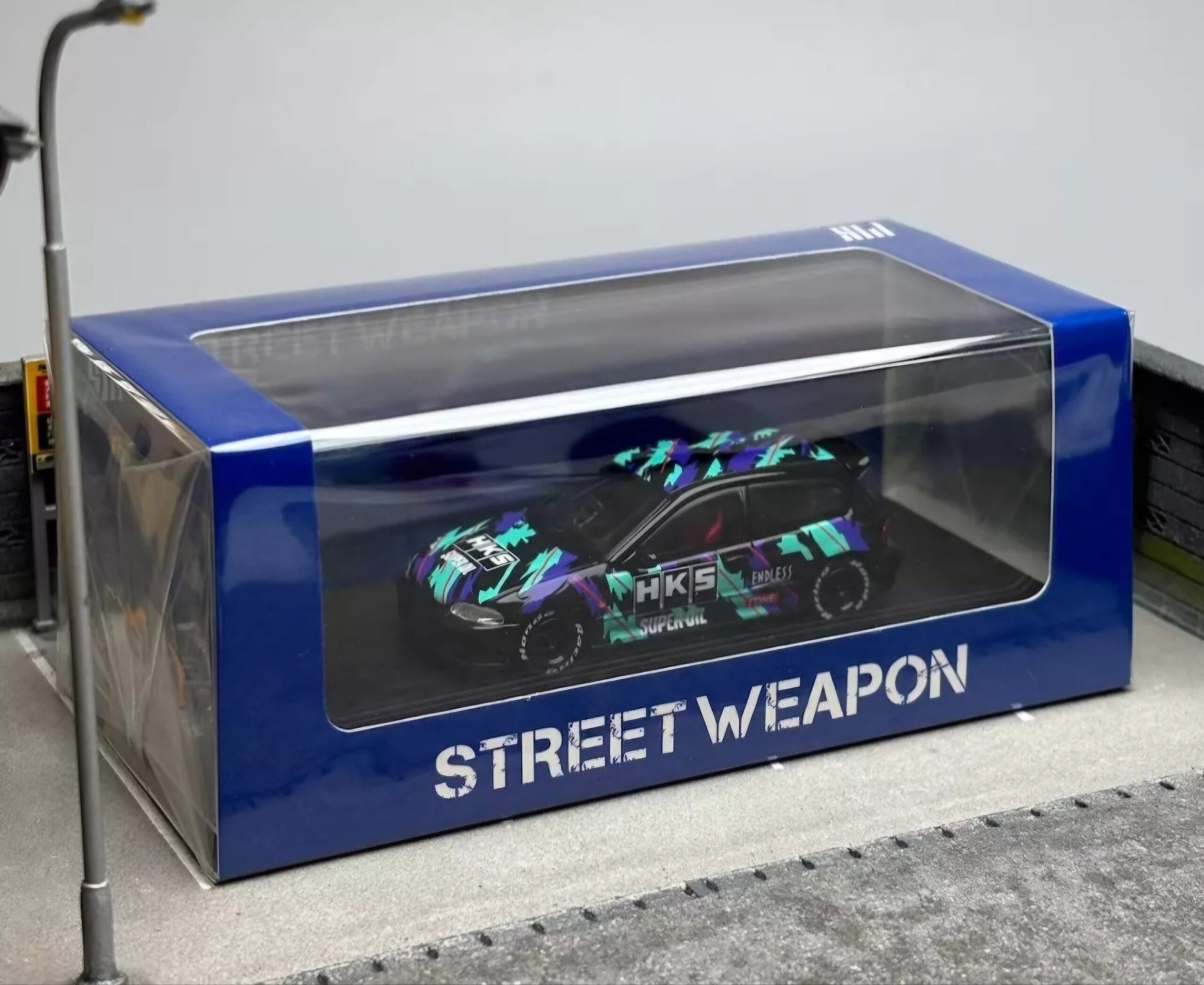Street Weapon 1:64 EG6 Honda Civic HKS - AUSSIE diecast