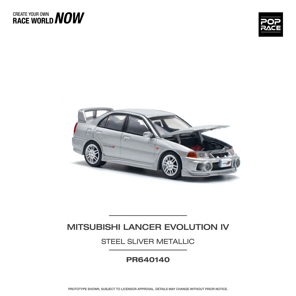 POP RACE 1:64 Mitsubishi Lancer Evo 4