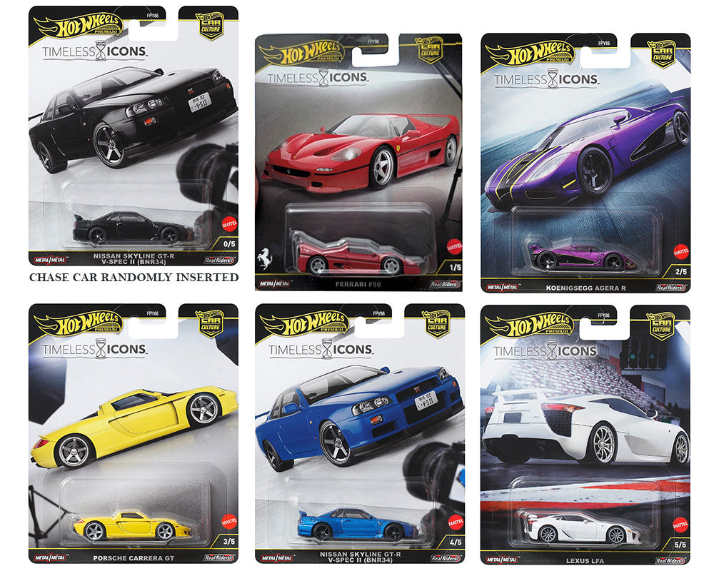 *PREORDER* Hot Wheels 2025 Car Culture Timeless Icons (FPY86)