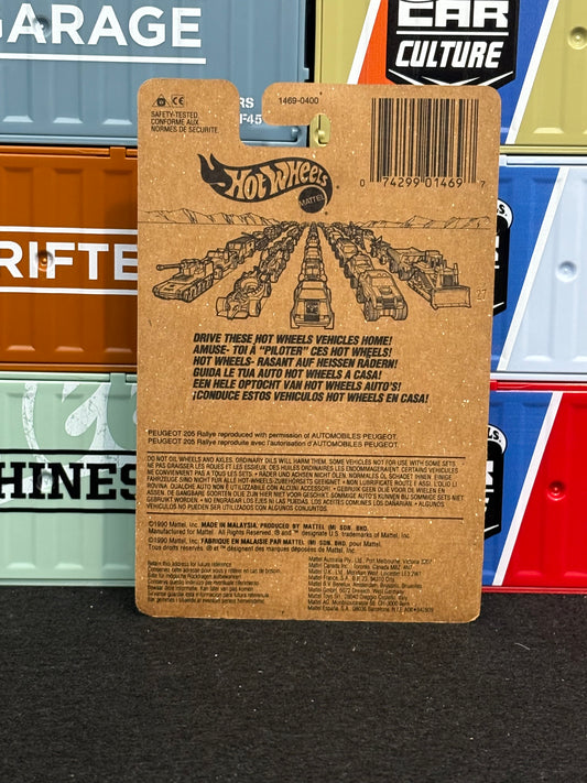 Hot Wheels 90's Peugeot 205 Rallye Mainline White - AUSSIE diecast