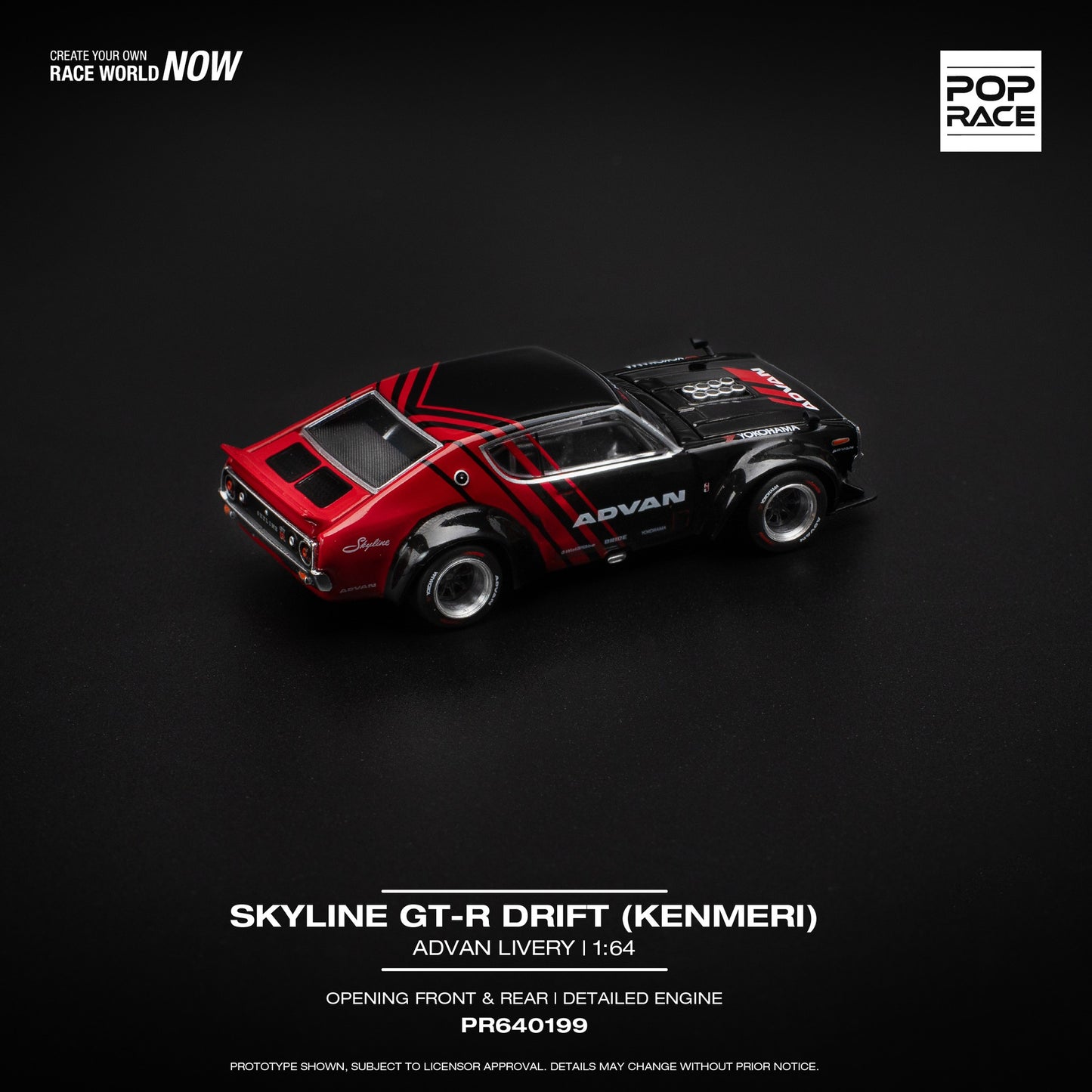 Advan Nissan Skyline Kenmeri Advan Livery