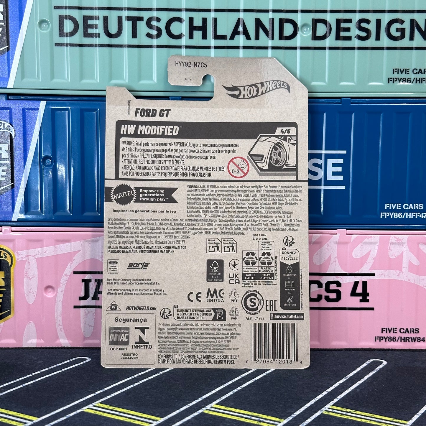 Hot Wheels 2025 Ford Gt Mainline 159/250