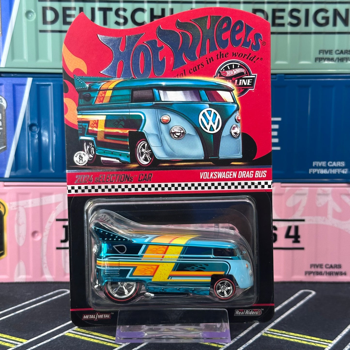 Hot Wheels 2024 RLC Volkswagen Drag Bus