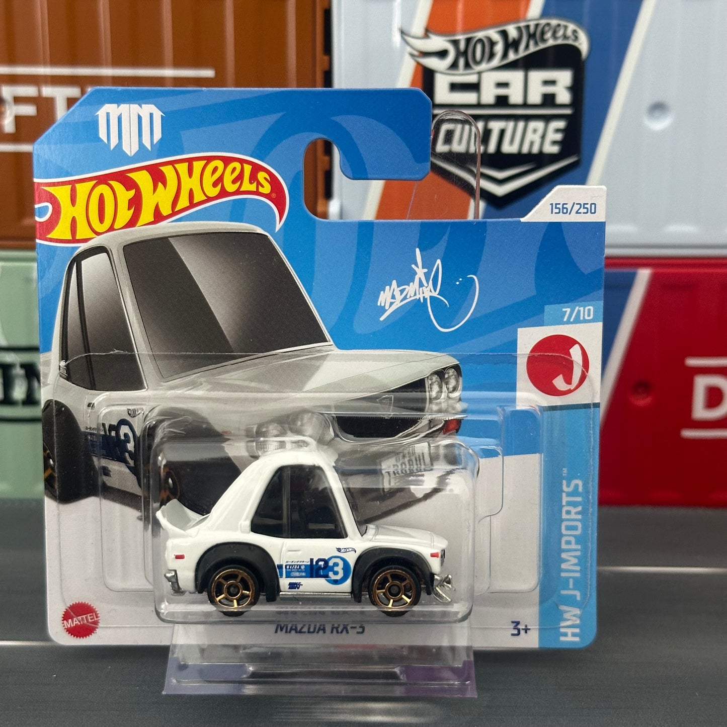 Hot Wheels 2024 Mazda RX-3 Tooned MM Mainline 156/250 - AUSSIE diecast
