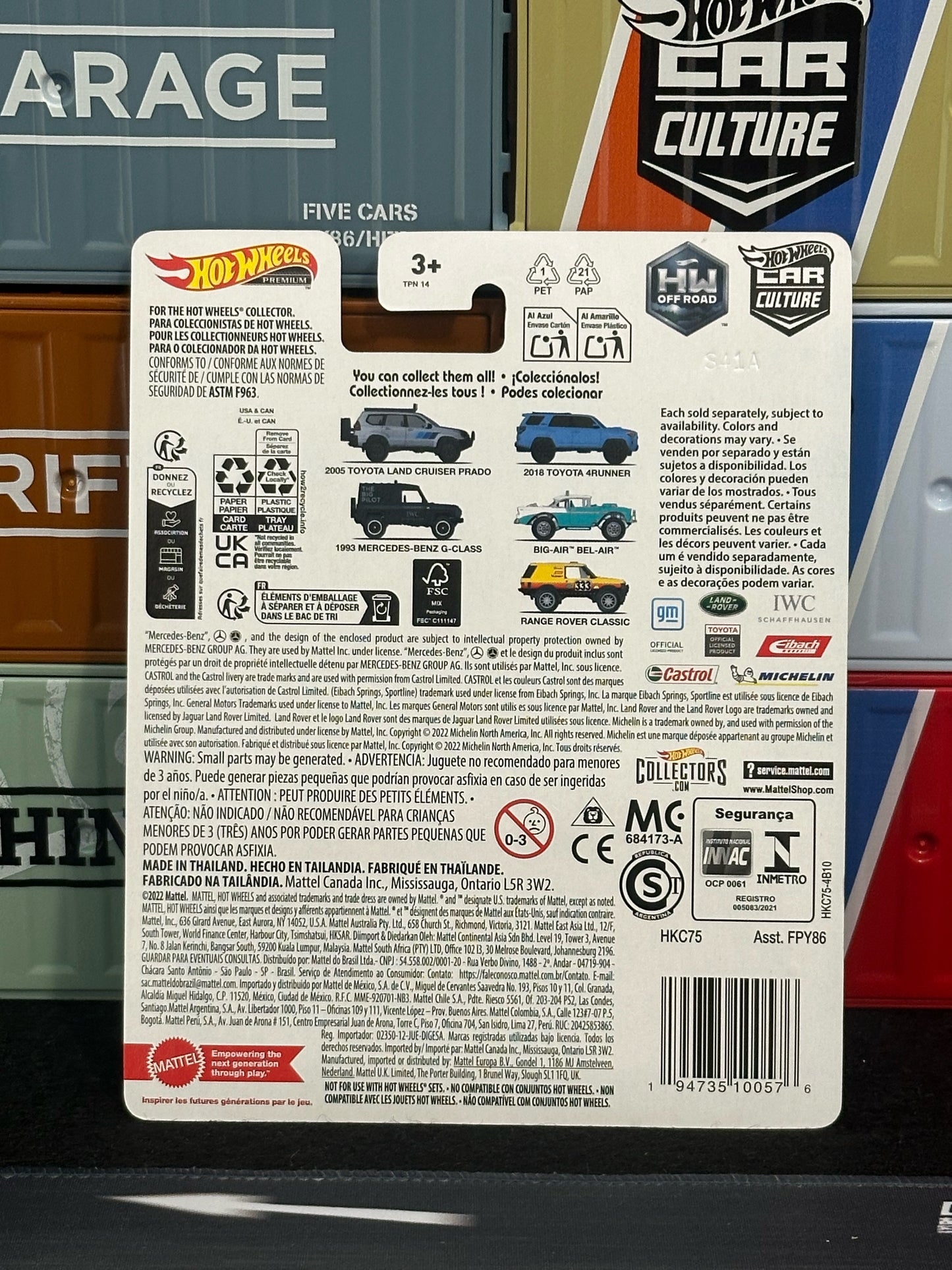 2023 Hot Wheels car culture HW Off road 2005 Toyota Land Cruiser Prado 0/5 - AUSSIE diecast