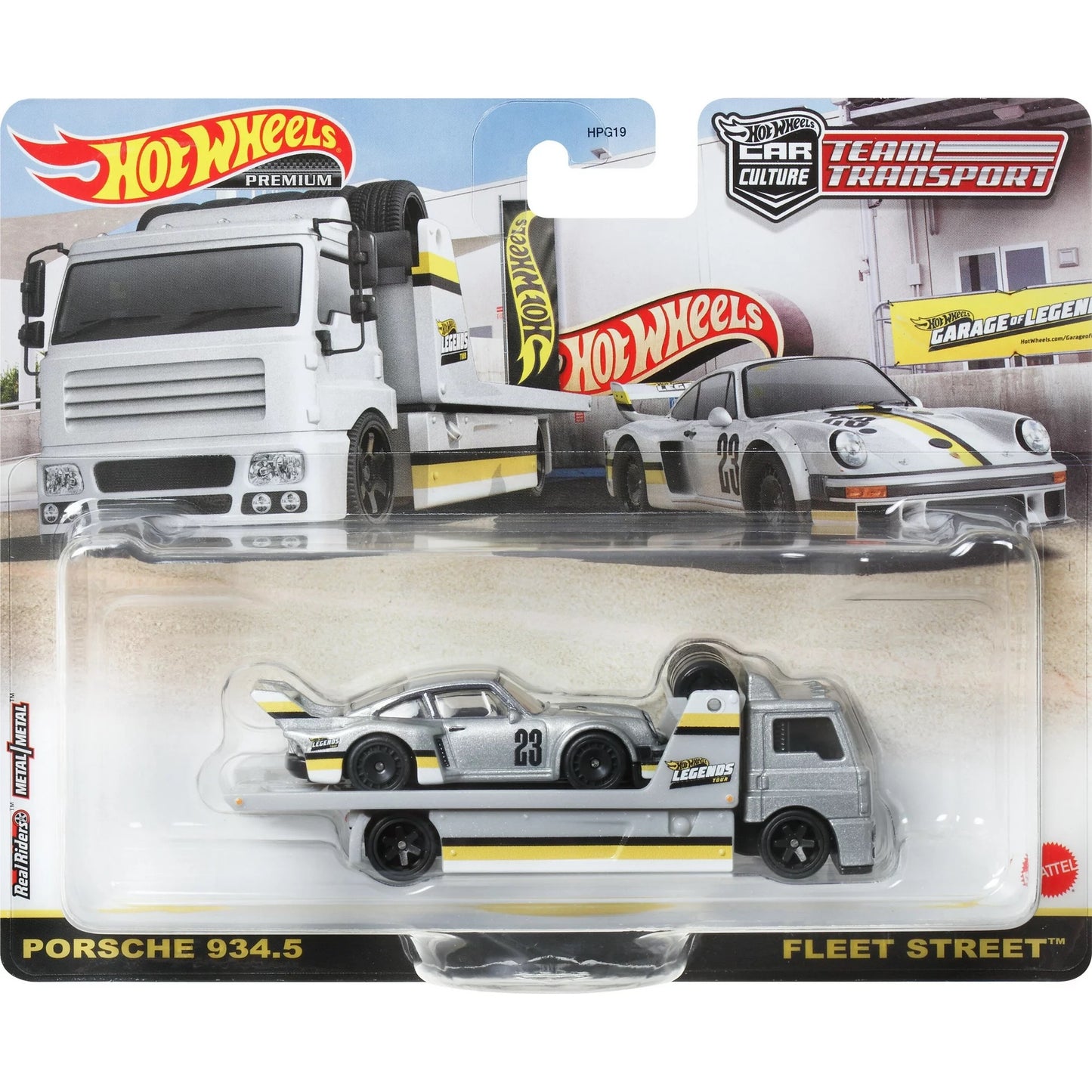 Hot Wheels 2023 Car Culture Legends Tour Porsche Team Transport (HFG19) - AUSSIE diecast