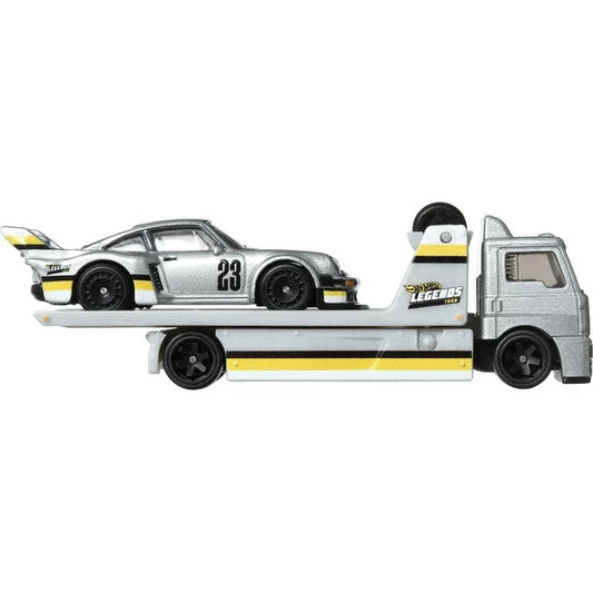 Hot Wheels 2023 Car Culture Legends Tour Porsche Team Transport (HFG19) - AUSSIE diecast