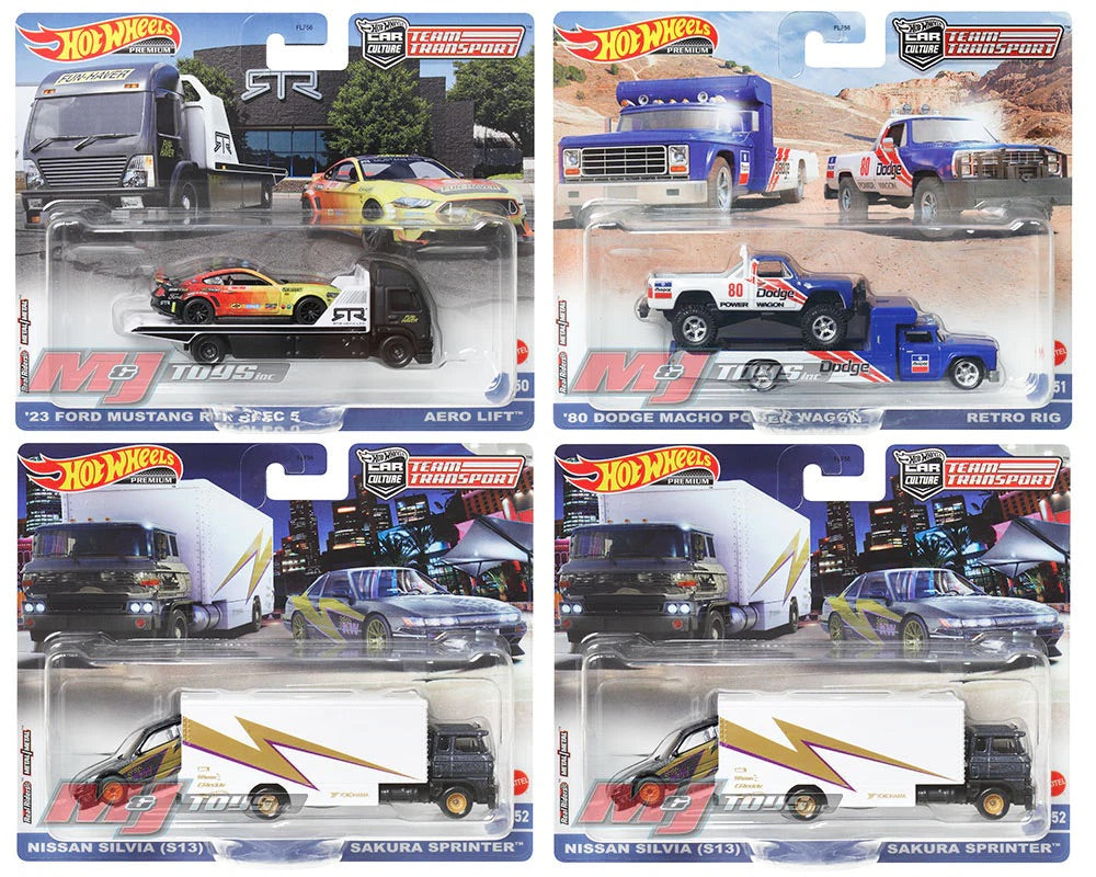 Hot Wheels 2023 Car Culture Team Transport Mix 1 (FLF56) - AUSSIE diecast