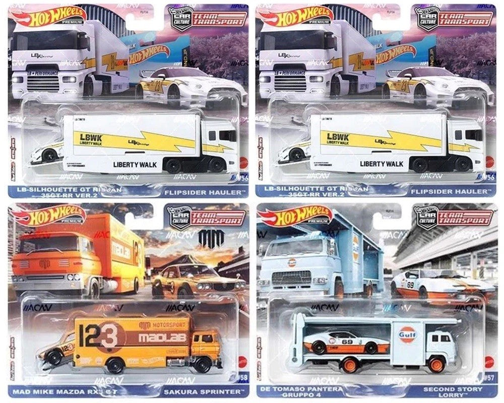 Hot Wheels 2023 Car Culture Team Transport Mix 3 (FLF56) - AUSSIE diecast