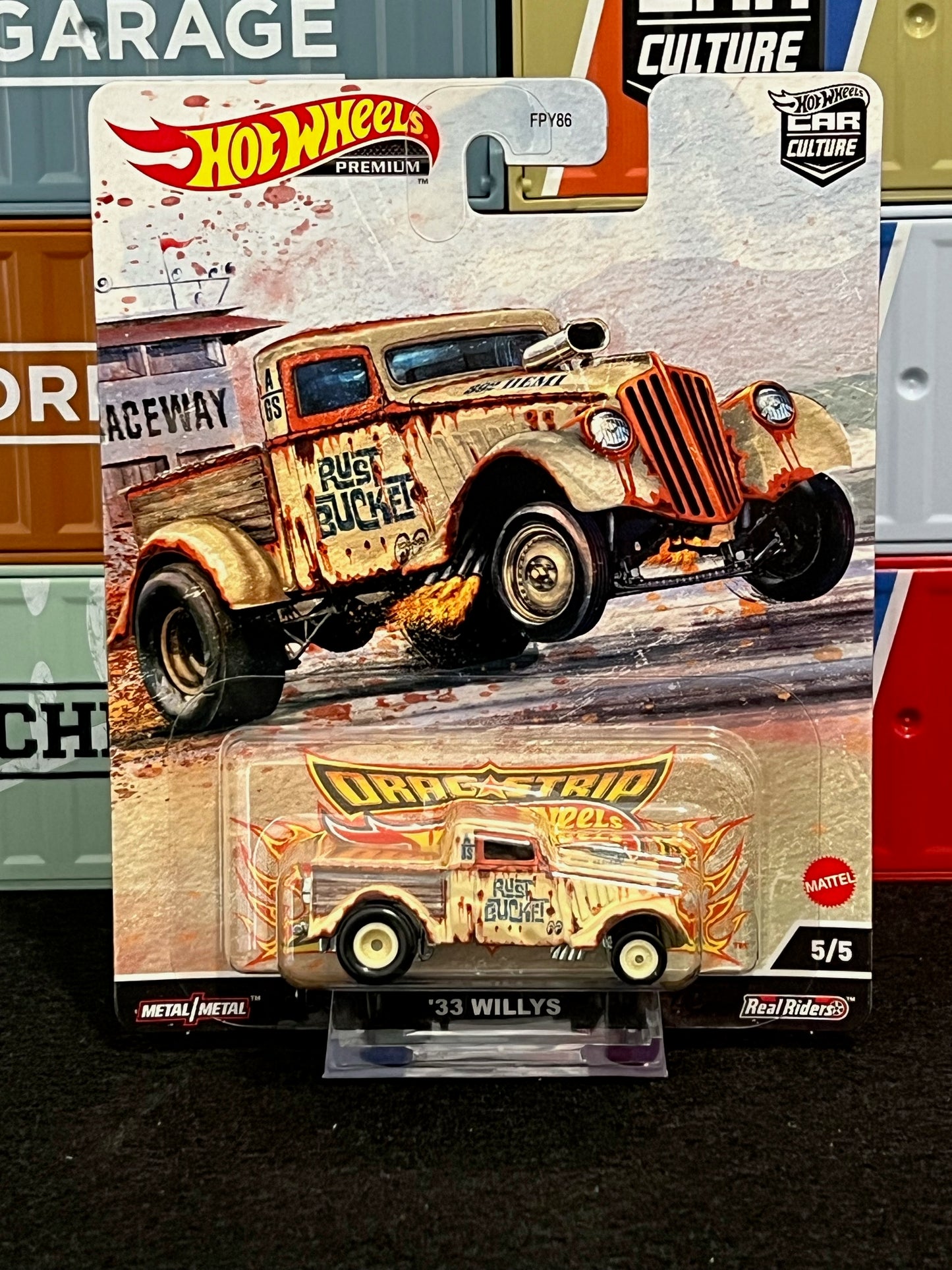 Hot Wheels 2023 Car Culture Drag Strip Demons R Case (FPY86) - AUSSIE diecast