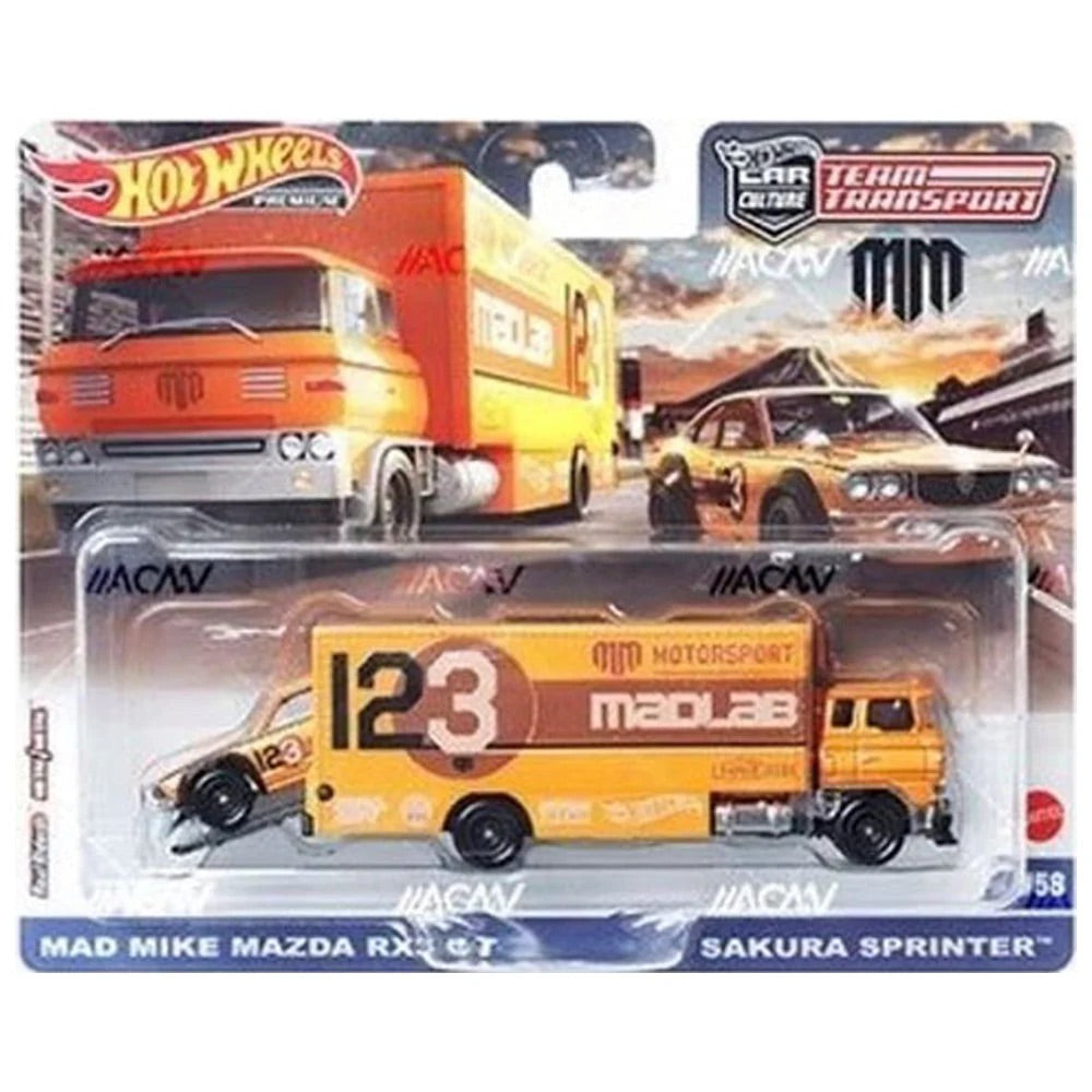 Hot Wheels 2023 Car Culture Team Transport Mix 3 (FLF56) - AUSSIE diecast