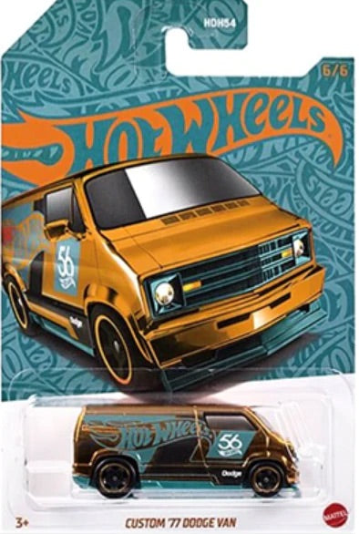 Hot Wheels 2024 56th Anniversary Pearl & Chrome Mix 2 (HDH54) - AUSSIE diecast
