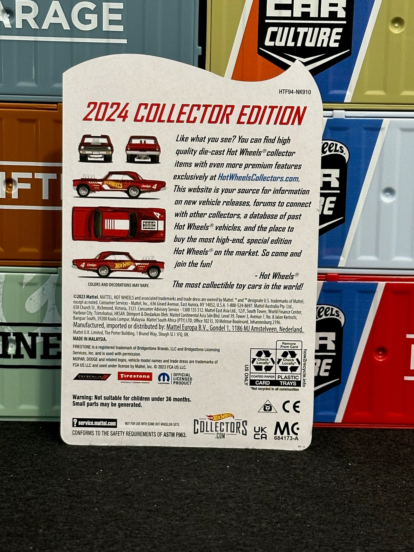 Hot Wheels 2024 Collector Edition'65 Dodge Coronet - AUSSIE diecast