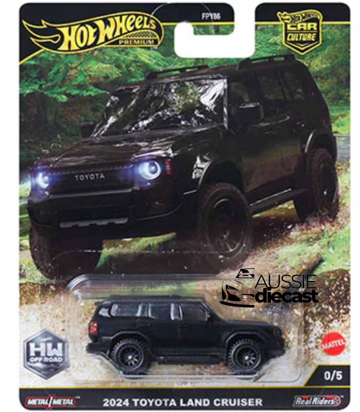 Hot Wheels 2025 Car Culture Off Road 0/5 CHASE Toyota Landcruiser