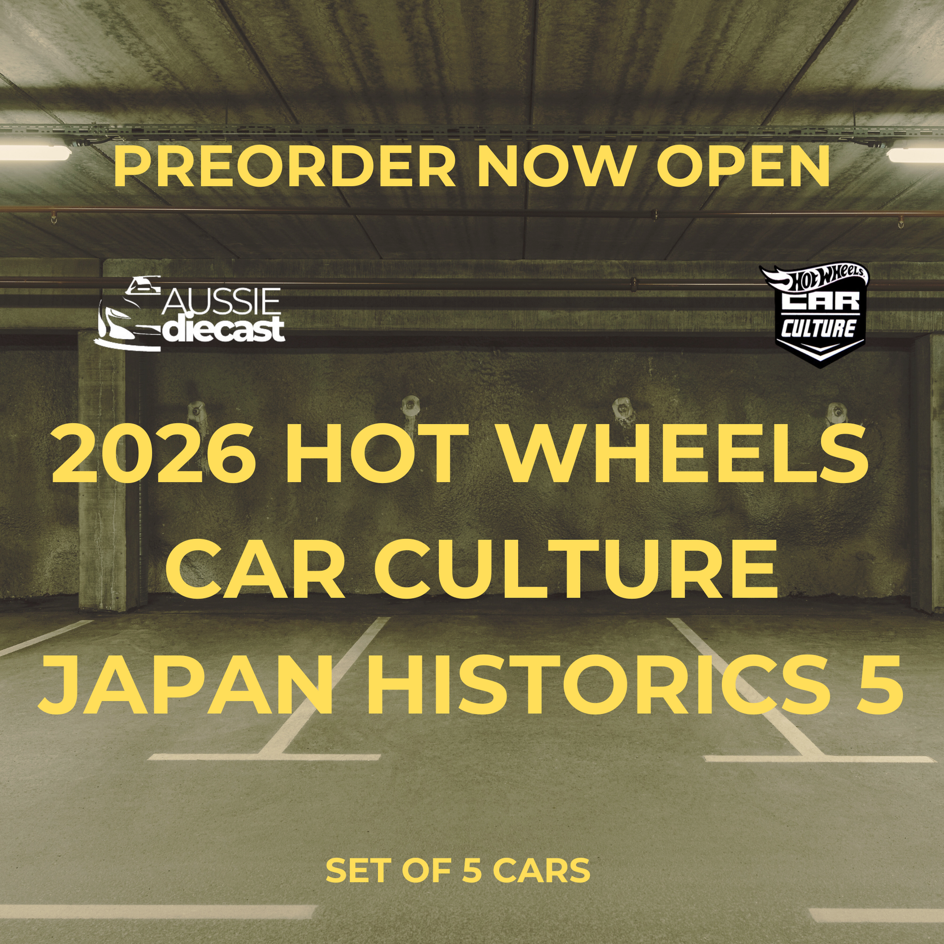 Hot Wheels Premium 2026 Car Culture Japan Historics 5 JH5 (FPY86) - AUSSIE diecast