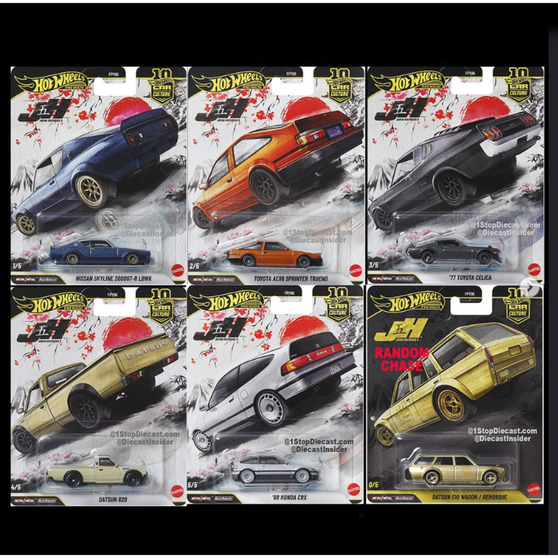 Hot Wheels Premium 2026 Car Culture Japan Historics 5 JH5 (FPY86) - AUSSIE diecast