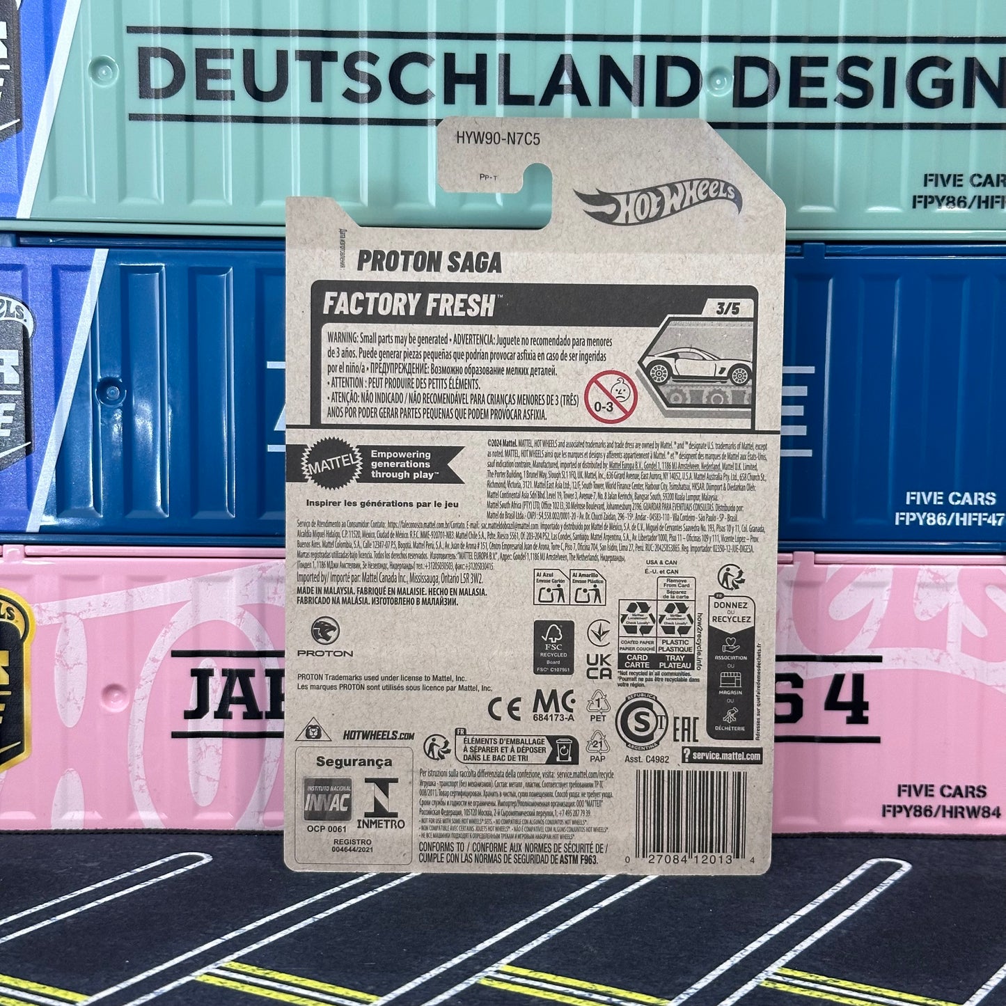 Hot Wheels 2025 Proton Saga Mainline 38/250