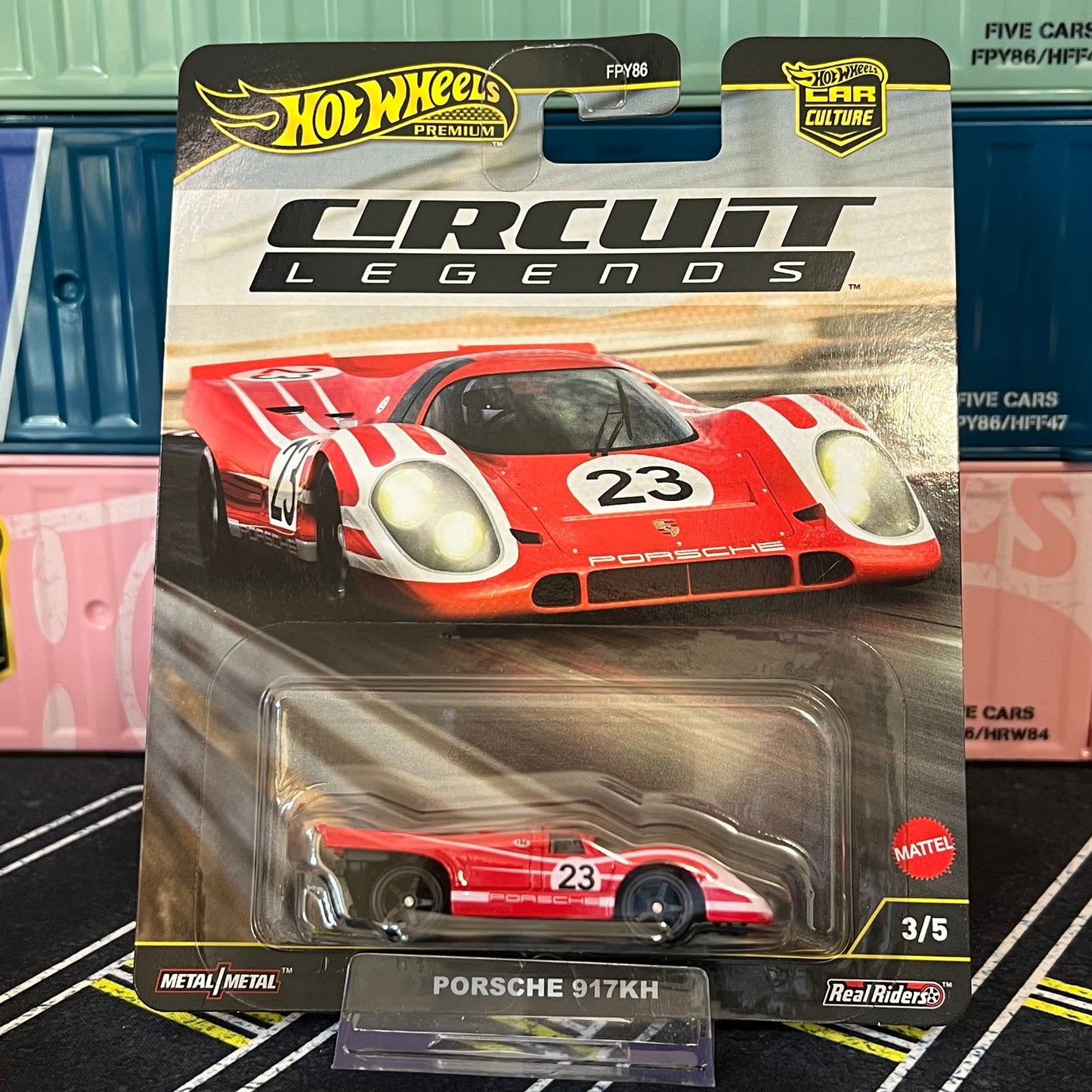 Hot Wheels 2025 Car Culture Circuit Legends Porsche 917KH - AUSSIE diecast