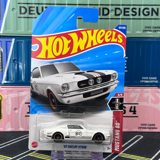 Hot Wheels 2025 '67 Shelby GT500 Mainline 161/250 White Long Card - AUSSIE diecast