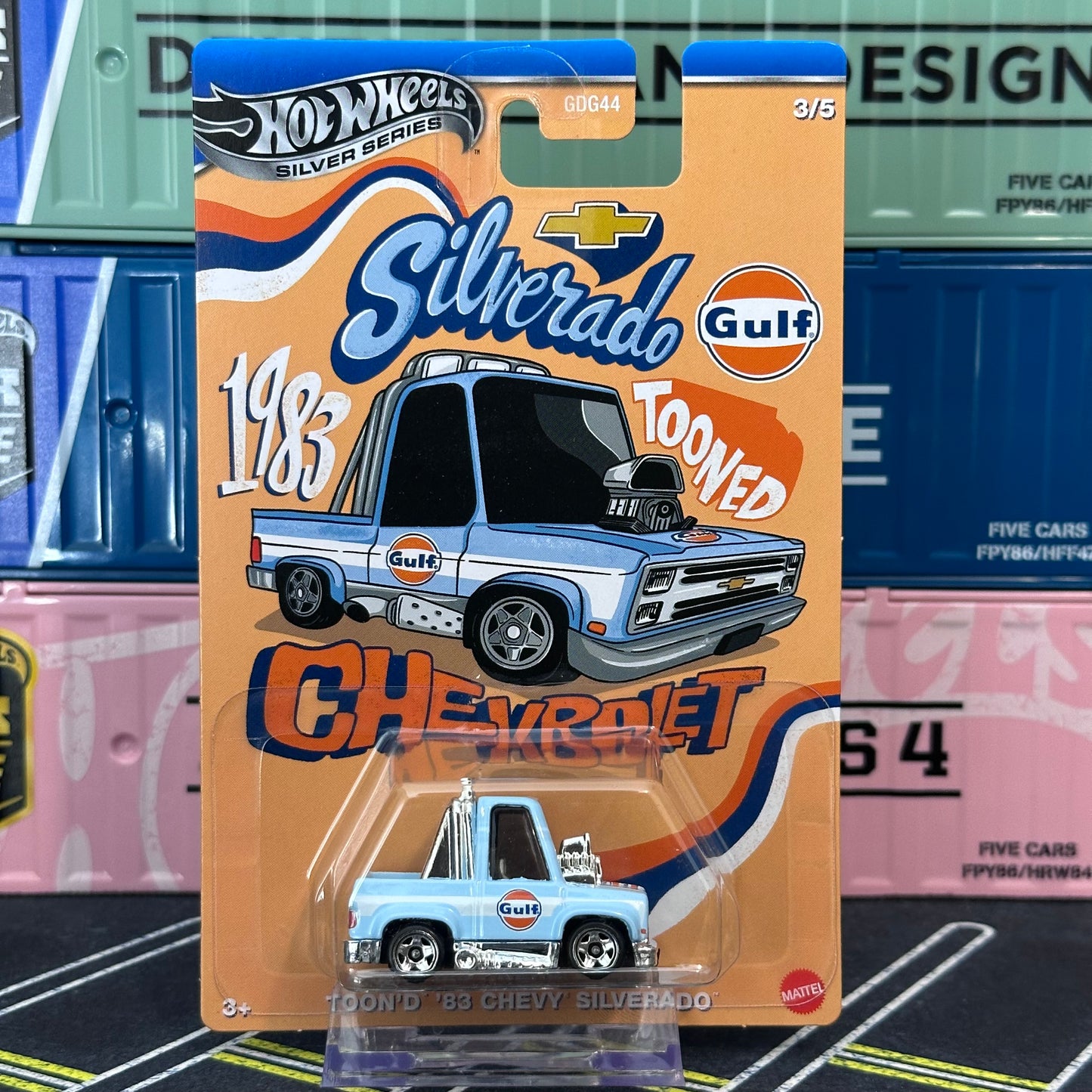 Hot Wheels 2025 Silver Series Gulf Tooned (GDG44)