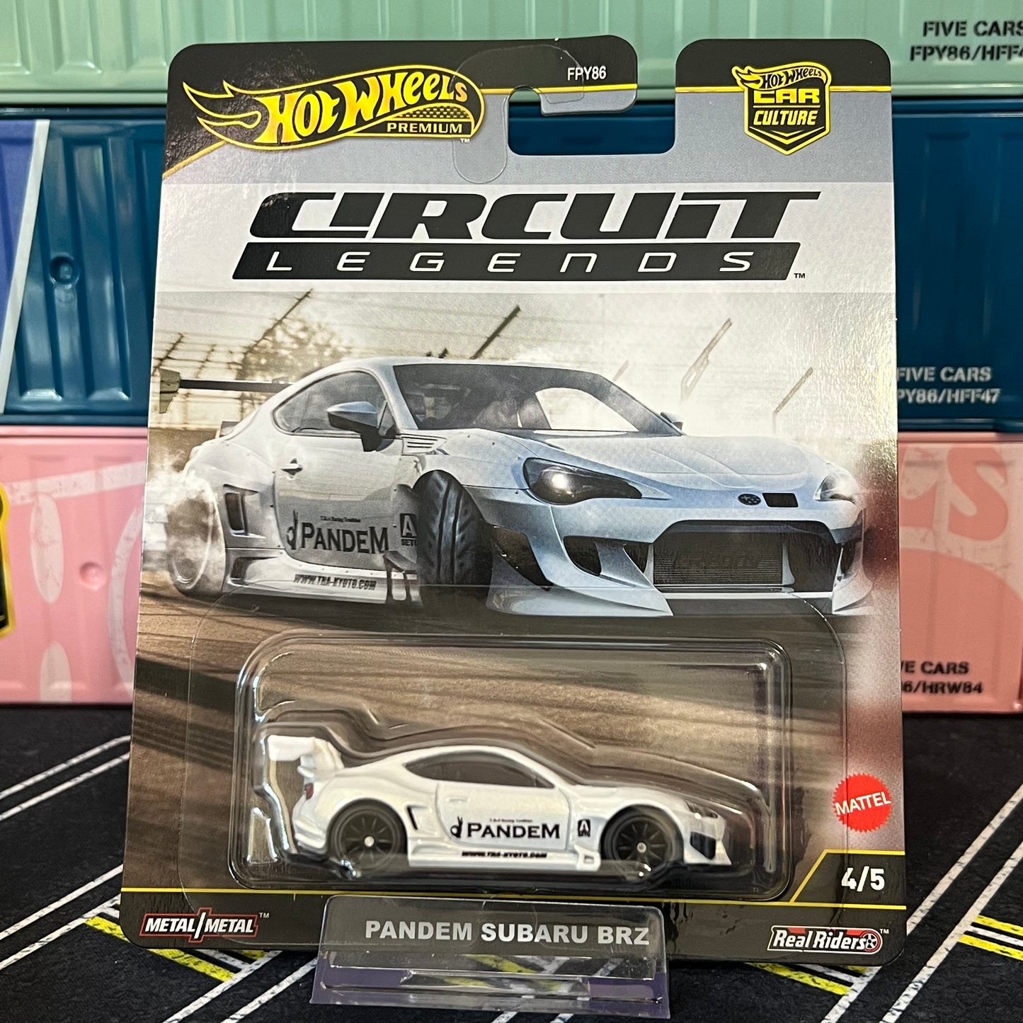 Hot Wheels 2025 Car Culture Circuit Legends Pandem Subaru BRZ - AUSSIE diecast
