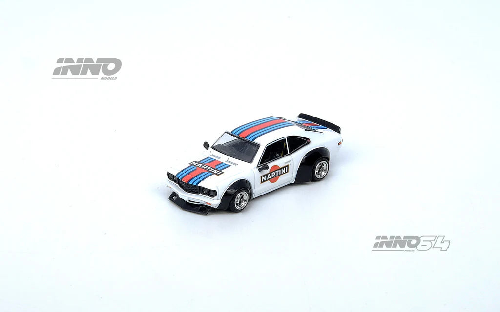 INNO64 1:64 Mazda Savanna RX3 Martini Racing Livery