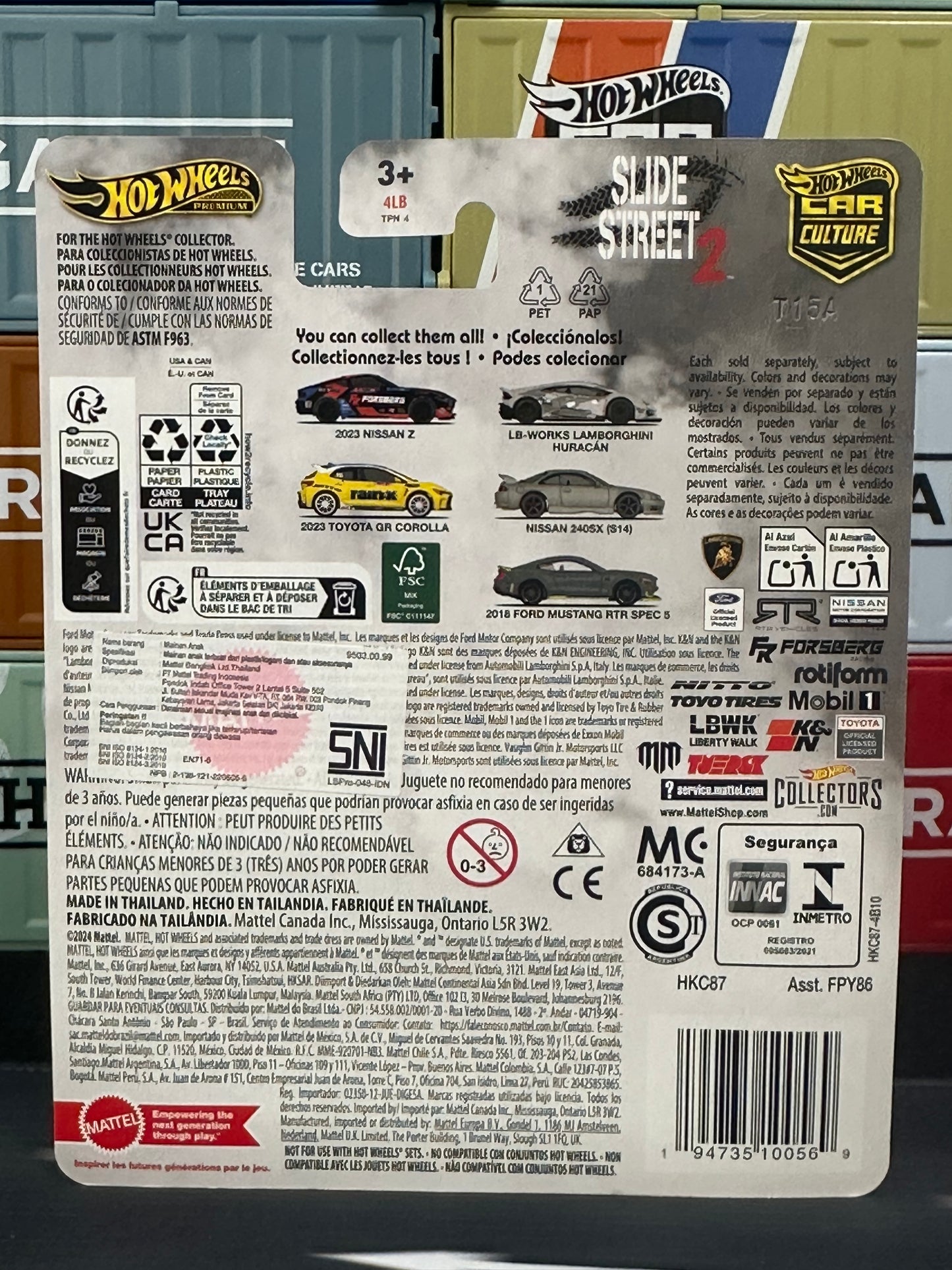 2024 Hot Wheels car culture Slide Street chase 2023 Toyota GR Corolla 0/5 - AUSSIE diecast