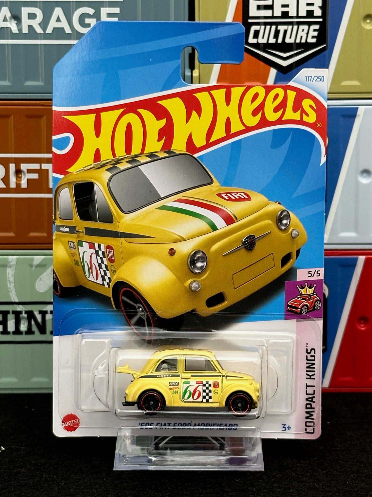 Hot Wheels 2024 '60S Fiat 500D Modificado Mainline 117/250 - AUSSIE diecast