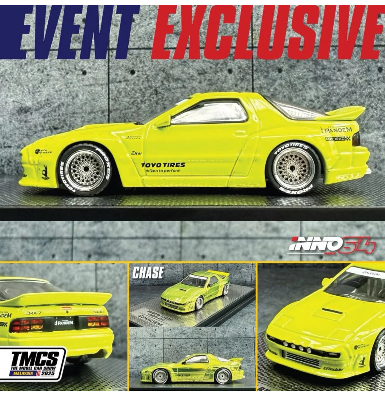 2025 TMCS INNO64 Mazda RX-7 (FC3S) “Pandem Aero” The Model Car Show