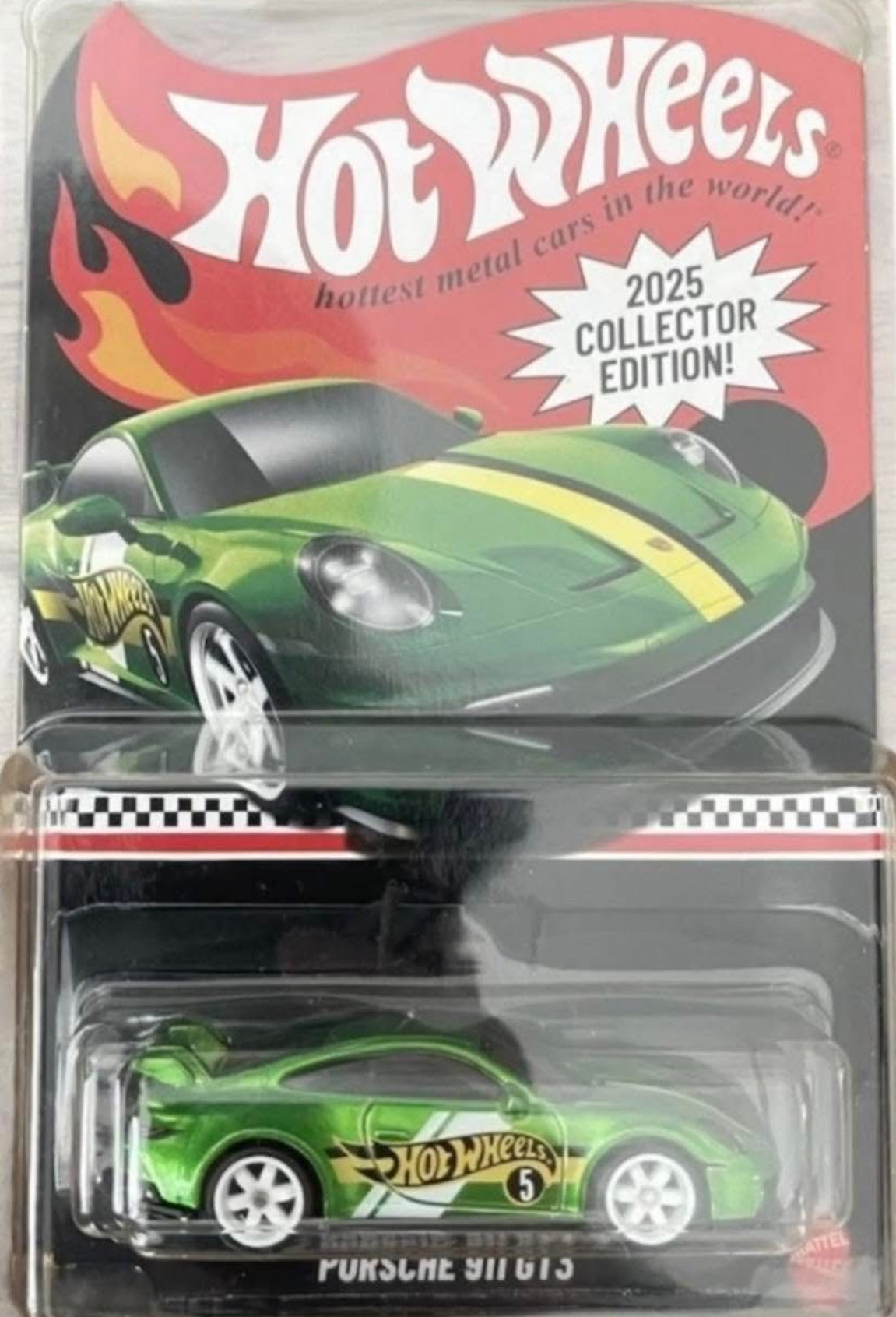 Hot Wheels 2025 Collector Edition Porsche 911 GT3 - AUSSIE diecast