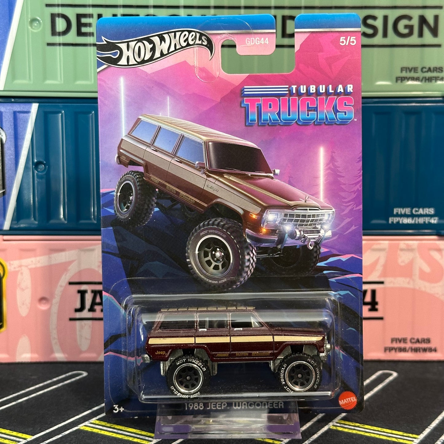 Hot Wheels Silver 2024 Tubular Trucks (GDG44)