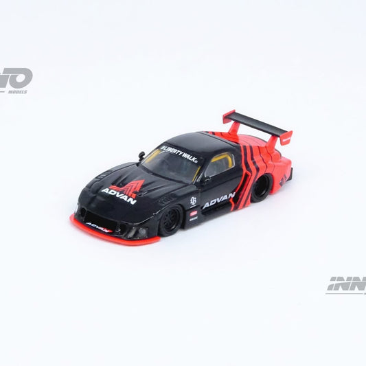 INNO64 LBWK RX-7 FD3S LB-Super Silhouette Advan - AUSSIE diecast