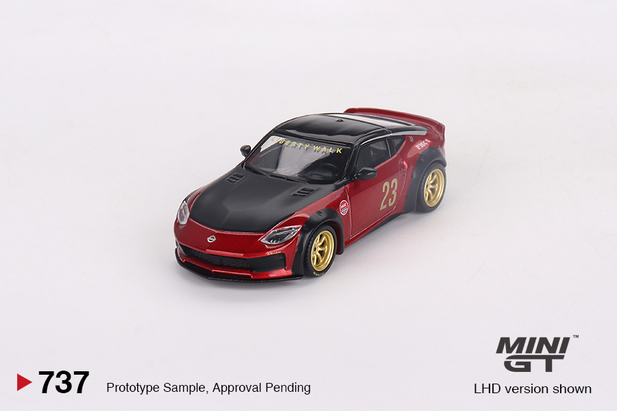 Mini GT Nissan Z LB Nation Works Gem Red CLDC Exclusive 737 - AUSSIE diecast