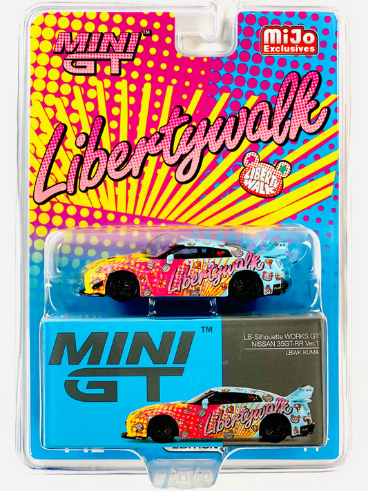Mini GT 1:64 Nissan 35GT-RR Ver.1 LB-Silhouette WORKS GT KUMA #742 MiJo Exclusive - AUSSIE diecast