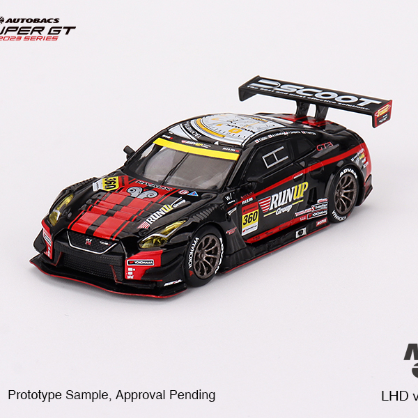 Mini GT 1:64 Nissan GT-R NISMO GT3 "RUNUP RIVAUX GT-R" TOMEI SPORTS 2023 SUPER GT SERIES #754 - AUSSIE diecast