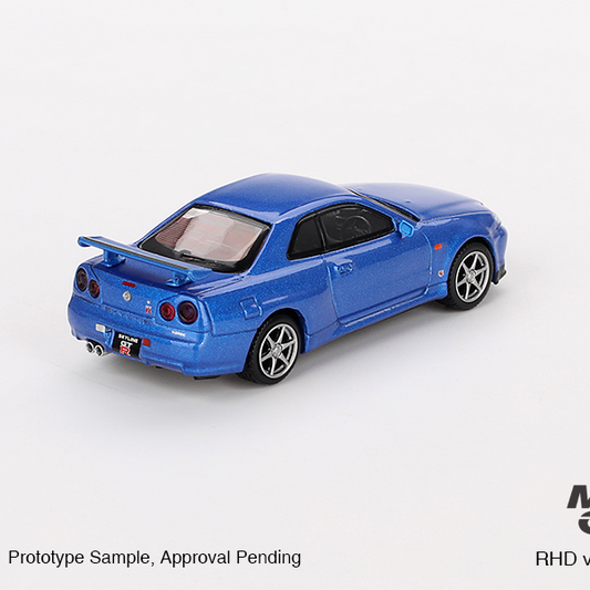 Mini GT 1:64 Nissan Skyline GT-R R34 V-Spec #759 - AUSSIE diecast