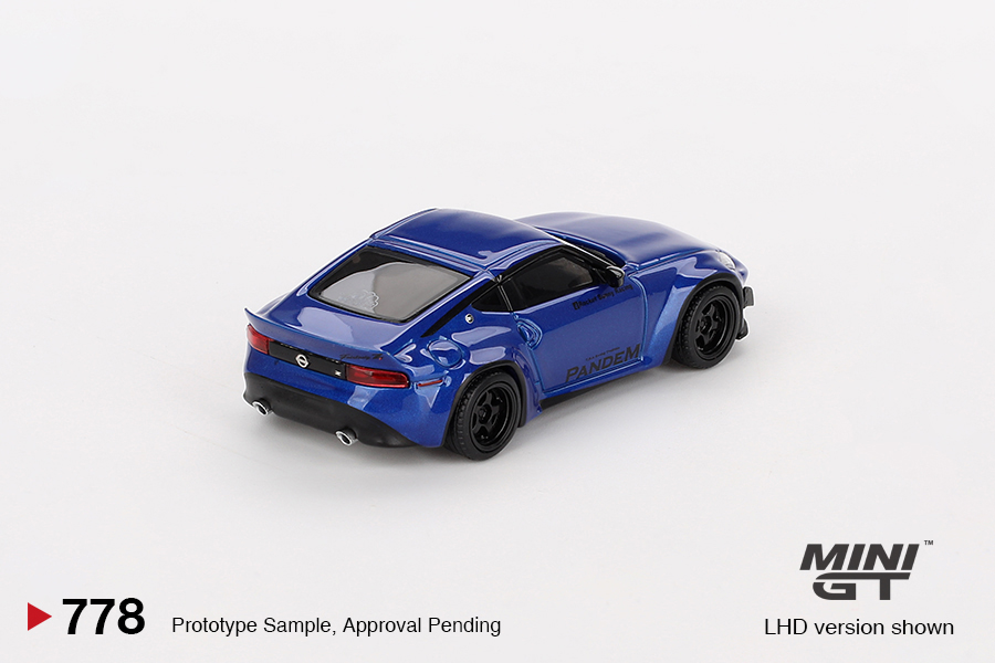 Mini GT 1:64 Nissan Fairlady Z Pandem 778 Blue - AUSSIE diecast