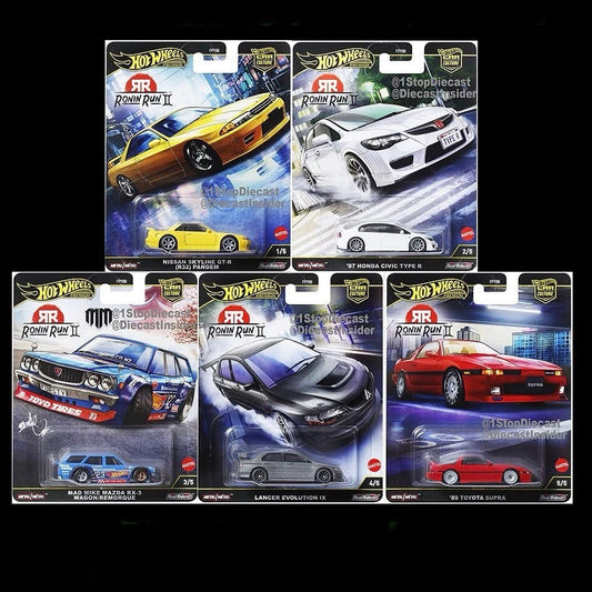 *PREORDER* Hot Wheels 2025 Car Culture Ronin Run 2 (FPY86)