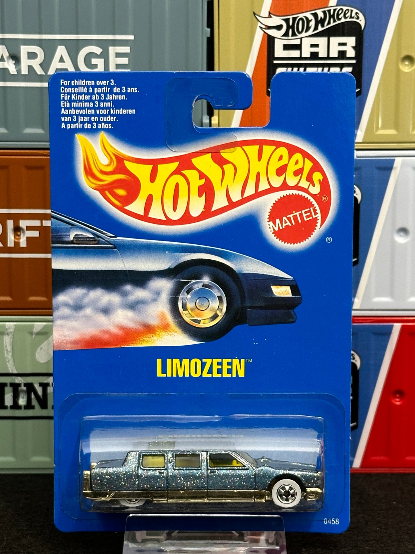 Hot Wheels 1992/94 Limozeen Mainline (Set of 3 Variations) Blue/Black - AUSSIE diecast