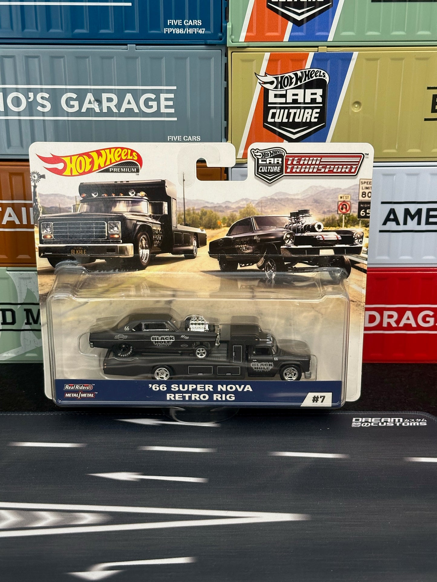 Hot Wheels 2019 Car Culture #7 '66 Super Nova Retro Rig Team Transport (FLF56) - AUSSIE diecast