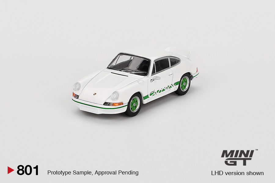 Mini GT 1:64 Porsche 911 Carrera RS 2.7 White 801 - AUSSIE diecast