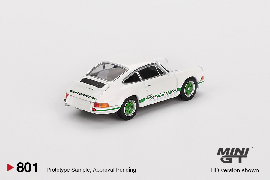 Mini GT 1:64 Porsche 911 Carrera RS 2.7 White 801 - AUSSIE diecast