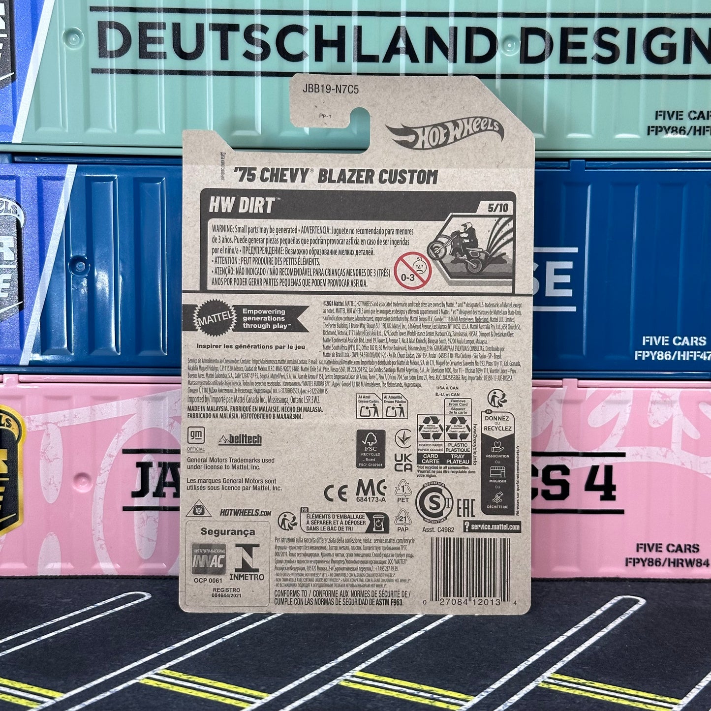 Hot Wheels 2025 '75 Chevy Blazer Custom Mainline 115/250