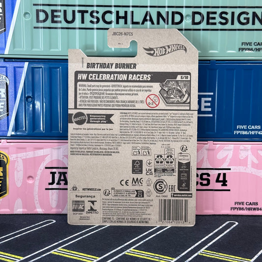 Hot Wheels 2025 Birthday Burner Regular Treasure Hunt 143/250 Mainline