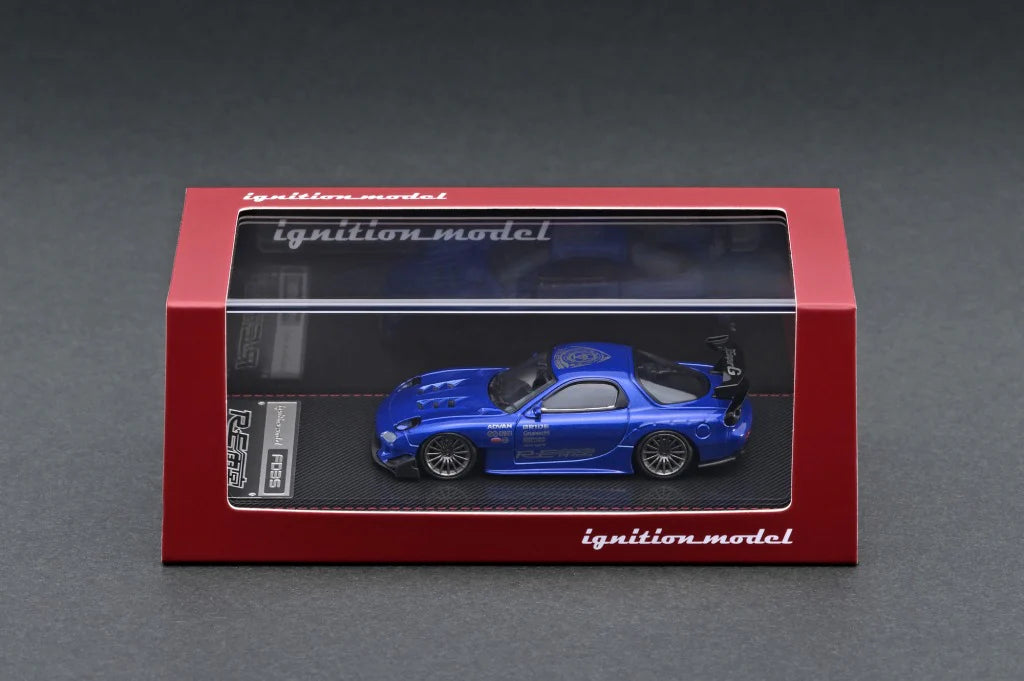 ignition model 1:64 Mazda RX-7 (FD3S) RE Amemiya Blue Metallic